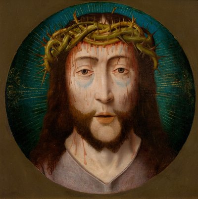 Christus mit Dornenkrone von Follower of Aelbrecht Bouts